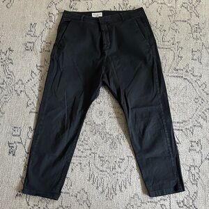 Nili Lotan W6 Black Chino Pants